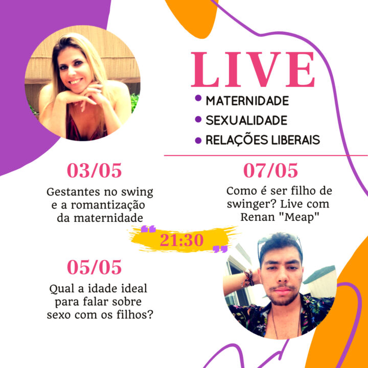 Live dia das mães, maternidade, sexualidade e relações liberais com Marina Rotty