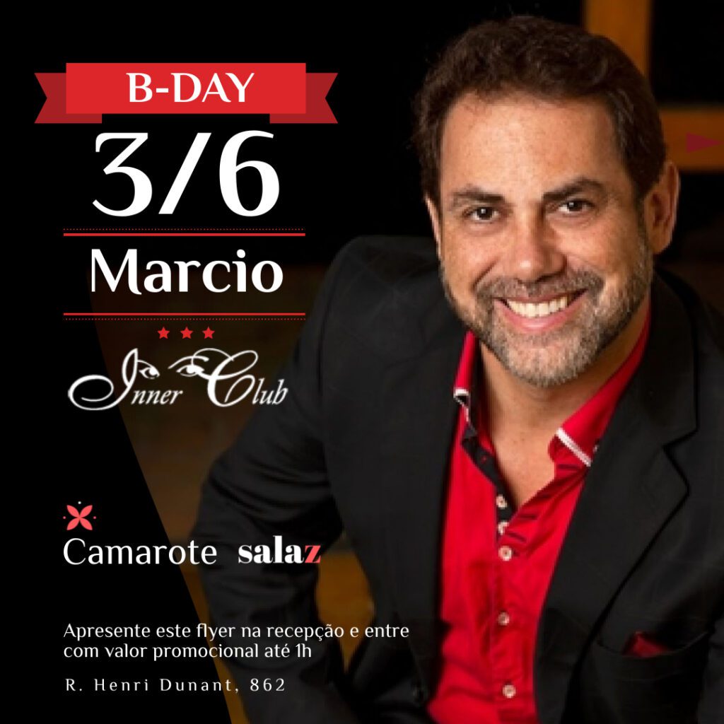 Aniversário do CEO SalaZ Marcio Wolf na Inner Club.